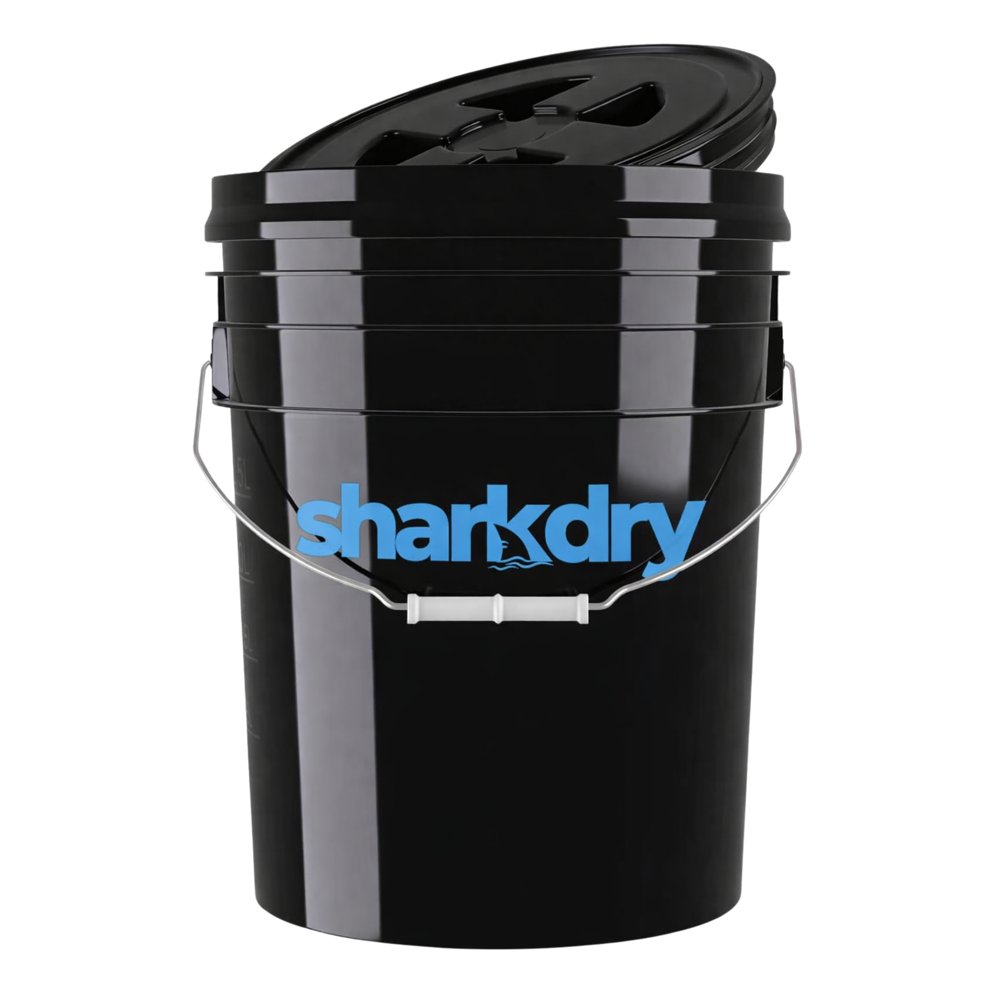 Sharkdry 19L car wash bucket with grit guard for safe hand wash method