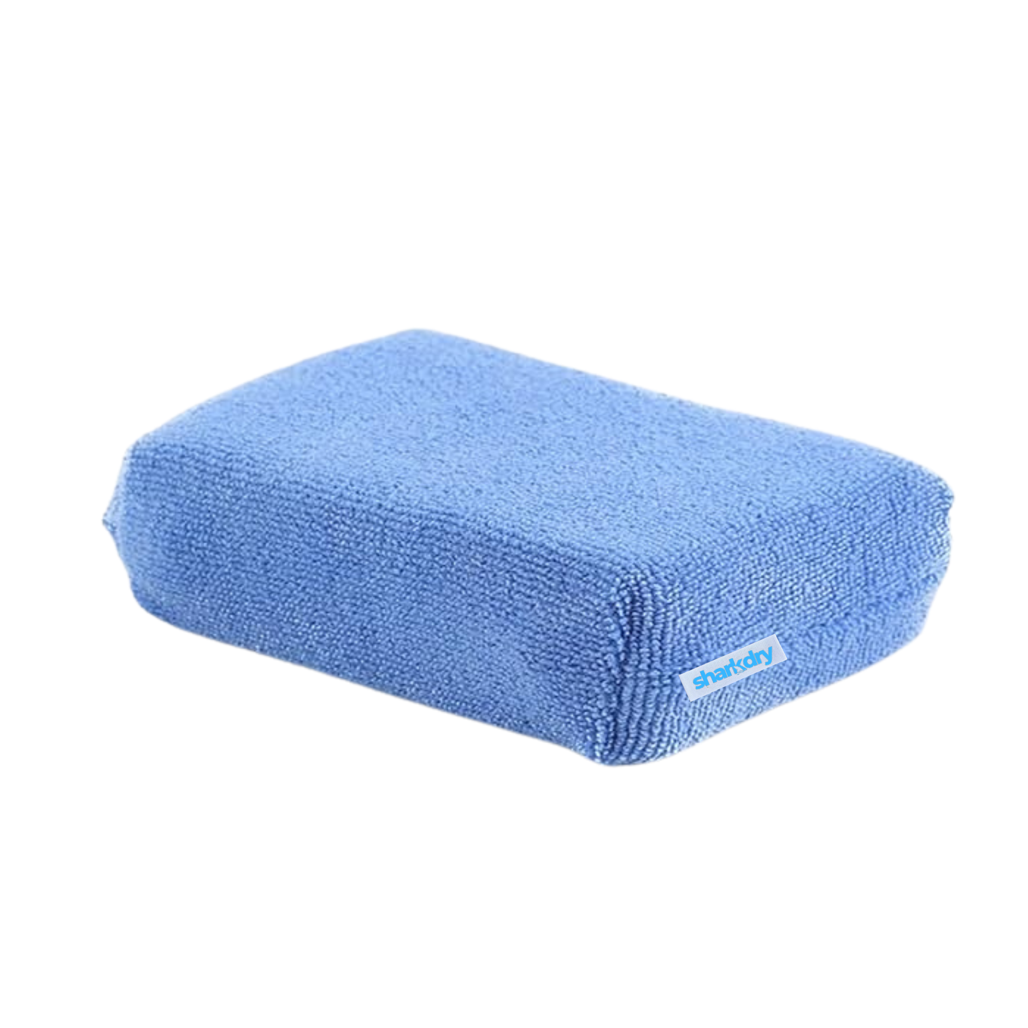 Sharkdry microfiber wash sponge for scratch-free car hand wash